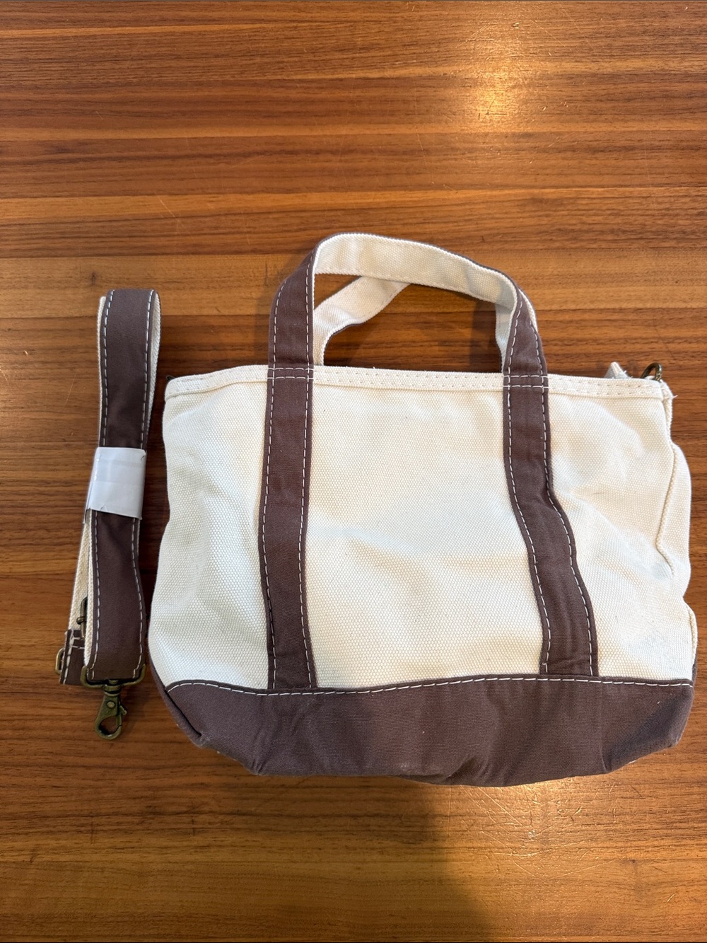 NWOT Vintage L.L. Bean Mini Boat and Tote